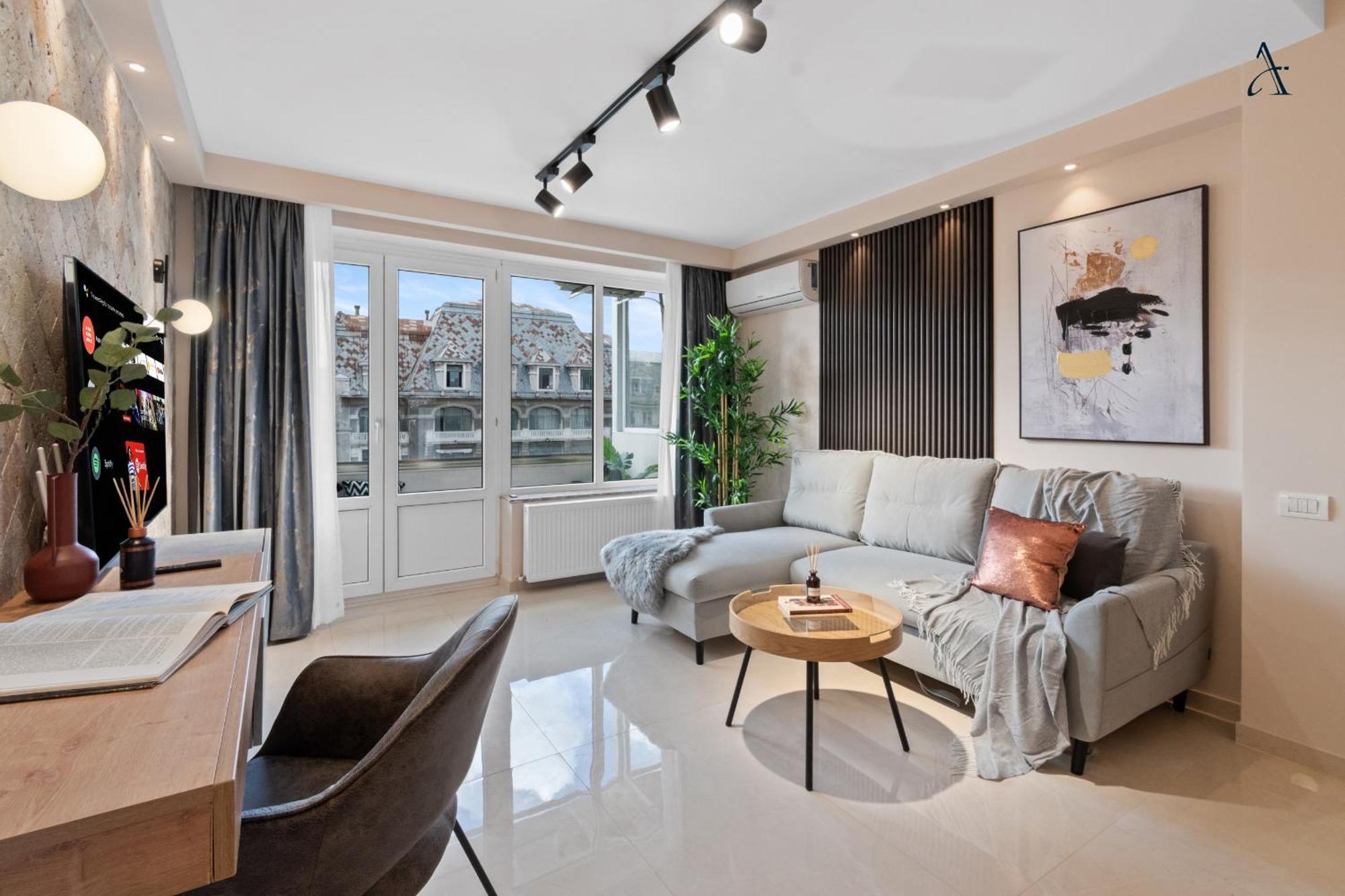 Rentforcomfort Penthouse Romana Boekarest Buitenkant foto